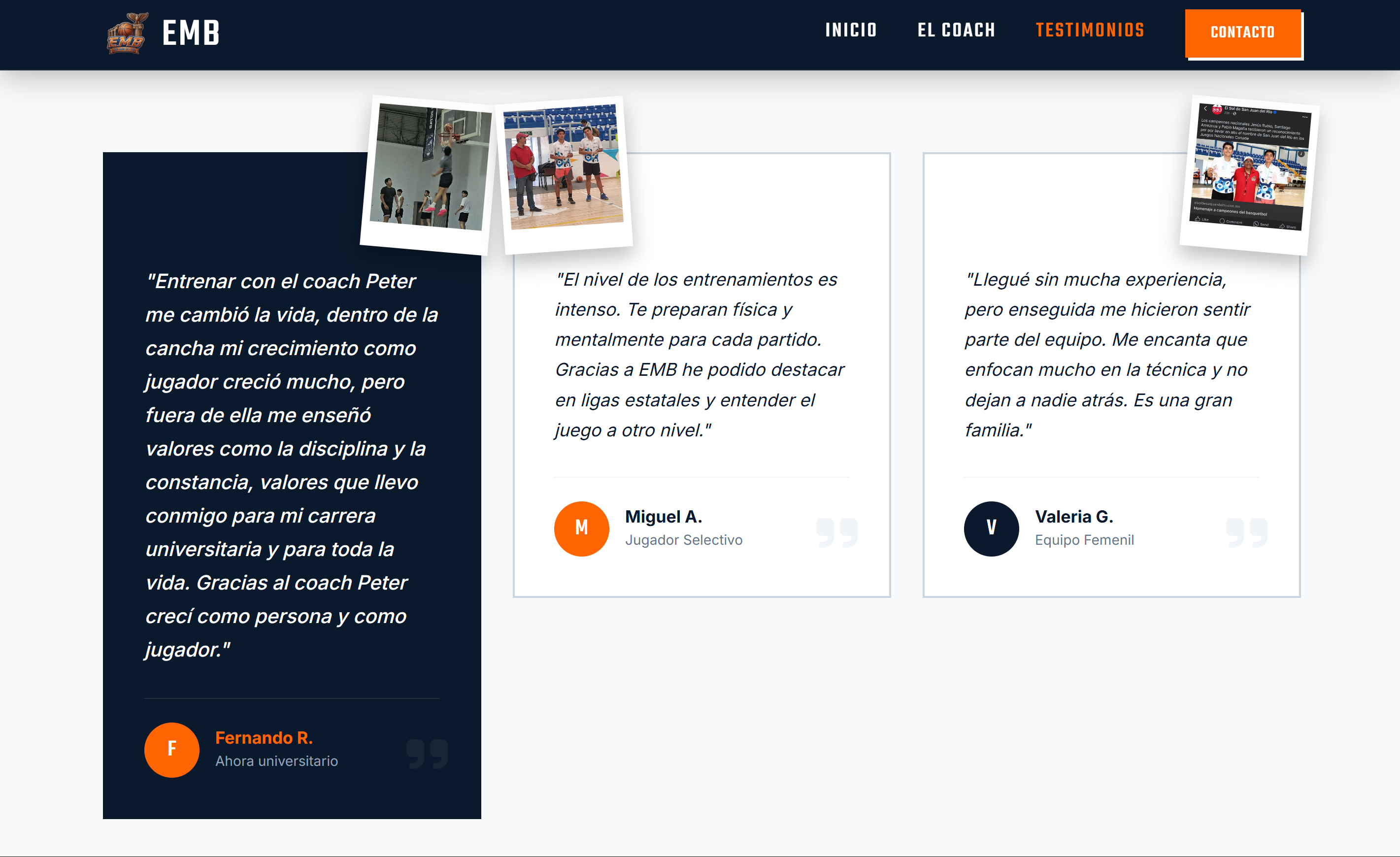 EMB - Registro de alumnos